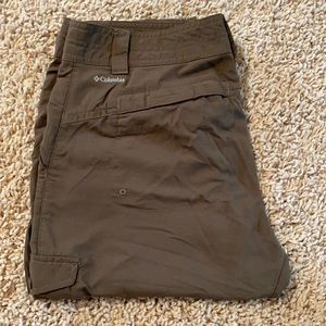 Columbia Brand Hiking Capris, Size 6